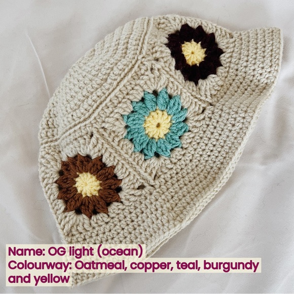 Crochet bucket hat - Picture 2 of 2